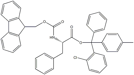 Fmoc-L-Phe-2-chlorotrityl resin (100-200 mesh, > 0.5 mmol Struktur