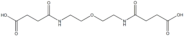 alpha,omega-Bis-carboxy poly(ethylene glycol) (PEG-MW 10.000 Dalton) Struktur