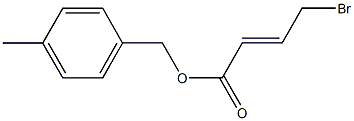 4-Bromocrotonate methylpolystyrene (1% DVB, 75-100 mesh, 0.5-1.3 mmol Struktur