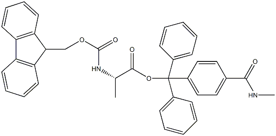 Fmoc-L-Ala-Trt TG Struktur