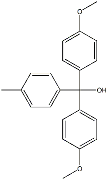 4,-4-Dimethoxytrityl alcohol resin (100-200 mesh, 1% DVB) Struktur