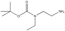 N-T-BUTYLOXYCARBONYL-N-ETHYL-ETHYLENEDIAMINE HYDROCHLORIDE Struktur