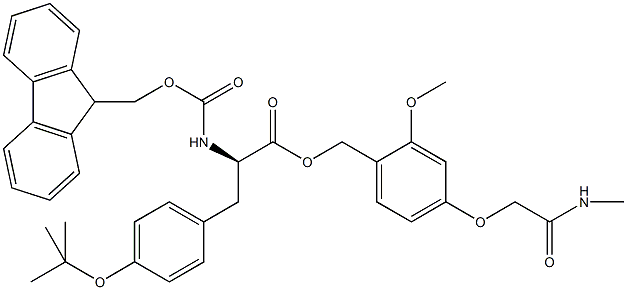 Fmoc-D-Tyr(tBu)-AC TG Struktur