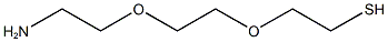 alpha-Amino-omega-mercapto poly(ethylene glycol) hydrochloride (PEG-MW 10.000 Dalton) Struktur