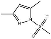 3,5-dimethyl-1-methylsulfonylpyrazole Struktur