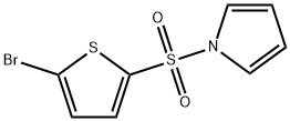 1-(5-bromothiophen-2-yl)sulfonylpyrrole Struktur