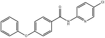 N-(5-chloropyridin-2-yl)-4-phenoxybenzamide Struktur