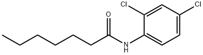 N-(2,4-dichlorophenyl)heptanamide Struktur