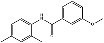 N-(2,4-dimethylphenyl)-3-methoxybenzamide Struktur