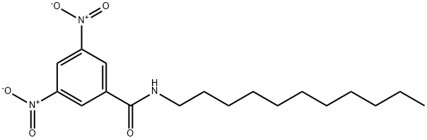 3,5-dinitro-N-undecylbenzamide Struktur