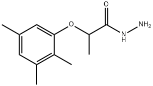 2-(2,3,5-trimethylphenoxy)propanehydrazide Struktur