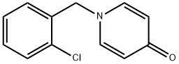 1-[(2-chlorophenyl)methyl]pyridin-4-one Struktur