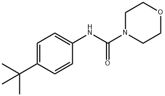 N-(4-tert-butylphenyl)morpholine-4-carboxamide Struktur