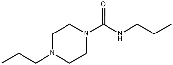 N,4-dipropylpiperazine-1-carboxamide Struktur