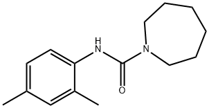 N-(2,4-dimethylphenyl)azepane-1-carboxamide Struktur