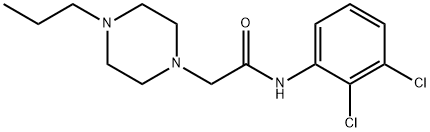 N-(2,3-dichlorophenyl)-2-(4-propylpiperazin-1-yl)acetamide Struktur