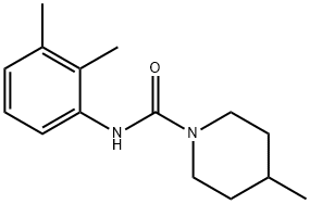 N-(2,3-dimethylphenyl)-4-methylpiperidine-1-carboxamide Struktur