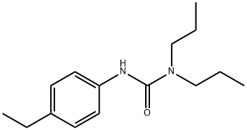 3-(4-ethylphenyl)-1,1-dipropylurea Struktur