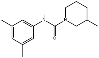 N-(3,5-dimethylphenyl)-3-methylpiperidine-1-carboxamide Struktur