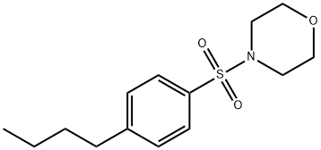 4-(4-butylphenyl)sulfonylmorpholine Struktur