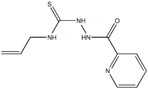 1-prop-2-enyl-3-(pyridine-2-carbonylamino)thiourea Struktur