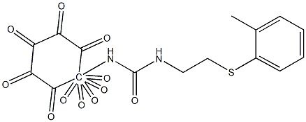 1-(4-decoxyphenyl)-3-[2-(2-methylphenyl)sulfanylethyl]urea Struktur