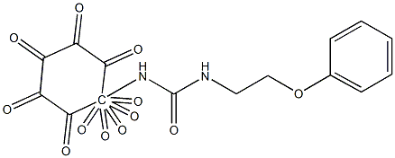 1-(4-decoxyphenyl)-3-(2-phenoxyethyl)urea Struktur