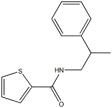 N-(2-phenylpropyl)thiophene-2-carboxamide