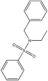 N-benzyl-N-ethylbenzenesulfonamide Struktur