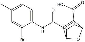 2-[(2-bromo-4-methylphenyl)carbamoyl]-7-oxabicyclo[2.2.1]hept-5-ene-3-carboxylic acid