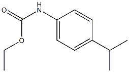 ethyl N-(4-propan-2-ylphenyl)carbamate Struktur