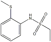 N-(2-methylsulfanylphenyl)ethanesulfonamide Struktur