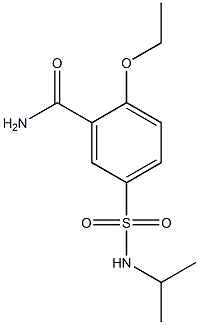 2-ethoxy-5-(propan-2-ylsulfamoyl)benzamide Struktur