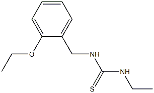 1-[(2-ethoxyphenyl)methyl]-3-ethylthiourea Struktur