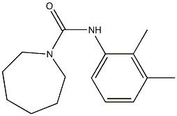 N-(2,3-dimethylphenyl)azepane-1-carboxamide Struktur