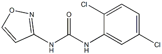 1-(2,5-dichlorophenyl)-3-(1,2-oxazol-3-yl)urea Struktur