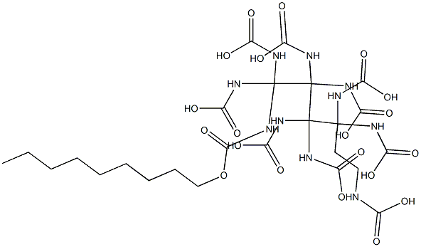 nonyl N-[6-(nonoxycarbonylamino)hexyl]carbamate Struktur