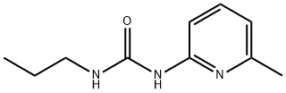 1-(6-methylpyridin-2-yl)-3-propylurea Struktur