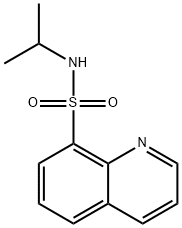 N-propan-2-ylquinoline-8-sulfonamide Struktur