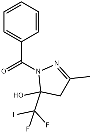 [5-hydroxy-3-methyl-5-(trifluoromethyl)-4H-pyrazol-1-yl]-phenylmethanone|