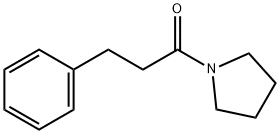 3-phenyl-1-pyrrolidin-1-ylpropan-1-one Struktur