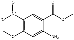 2-Amino-4-methoxy-5-nitro-benzoic acid methyl ester Struktur