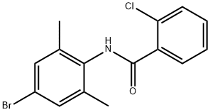 N-(4-bromo-2,6-dimethylphenyl)-2-chlorobenzamide Struktur