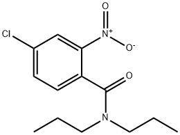 4-chloro-2-nitro-N,N-dipropylbenzamide Structure