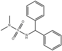 [(dimethylsulfamoylamino)-phenylmethyl]benzene Struktur