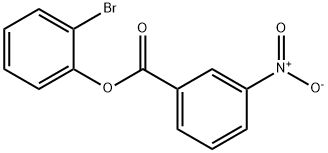 (2-bromophenyl) 3-nitrobenzoate Struktur