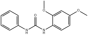 1-(2,4-dimethoxyphenyl)-3-phenylurea Struktur