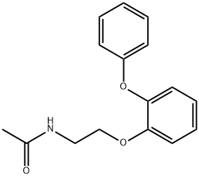 N-[2-(2-phenoxyphenoxy)ethyl]acetamide Struktur