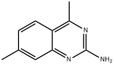 4,7-dimethylquinazolin-2-amine Struktur