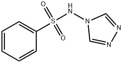 N-(1,2,4-triazol-4-yl)benzenesulfonamide Structure